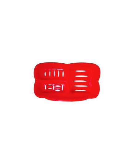 TEL Polypropylene 3 Part Soap Case - Red