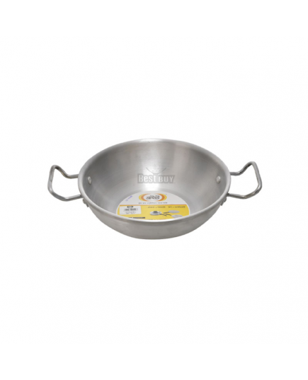 Bright Economy Deep Fry Pan 24 CM - Silver