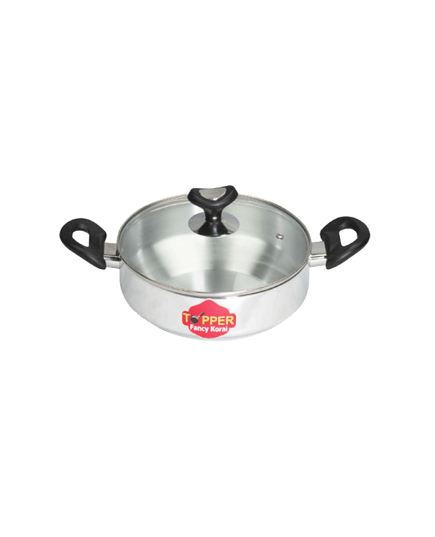 Topper Induction Bottom Fancy Karai 22 Cm - Silver