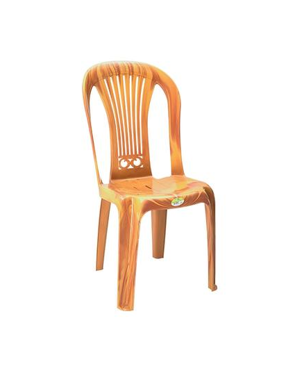 TEL Supreme Deco Armless Stick Chair - Sandal Wood