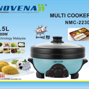 NOVENA MULTI COOKER - (5.5 Litter) 1500watt