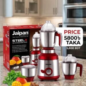 Jaipan Steel Mixer Grinder 1200w
